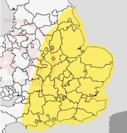 Yellow Weather Warning Issued For The South Coast For Thunder Storms