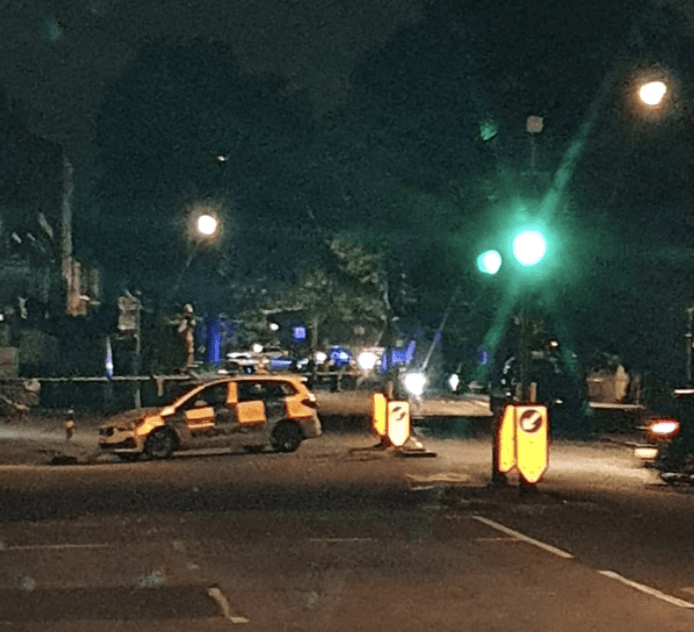 M27 Motorway Junction Closed After Vehicle Fire