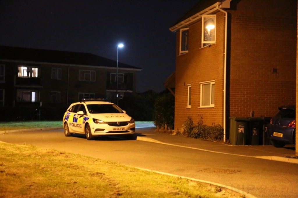 Police Descended On To Pan Meadows Estate