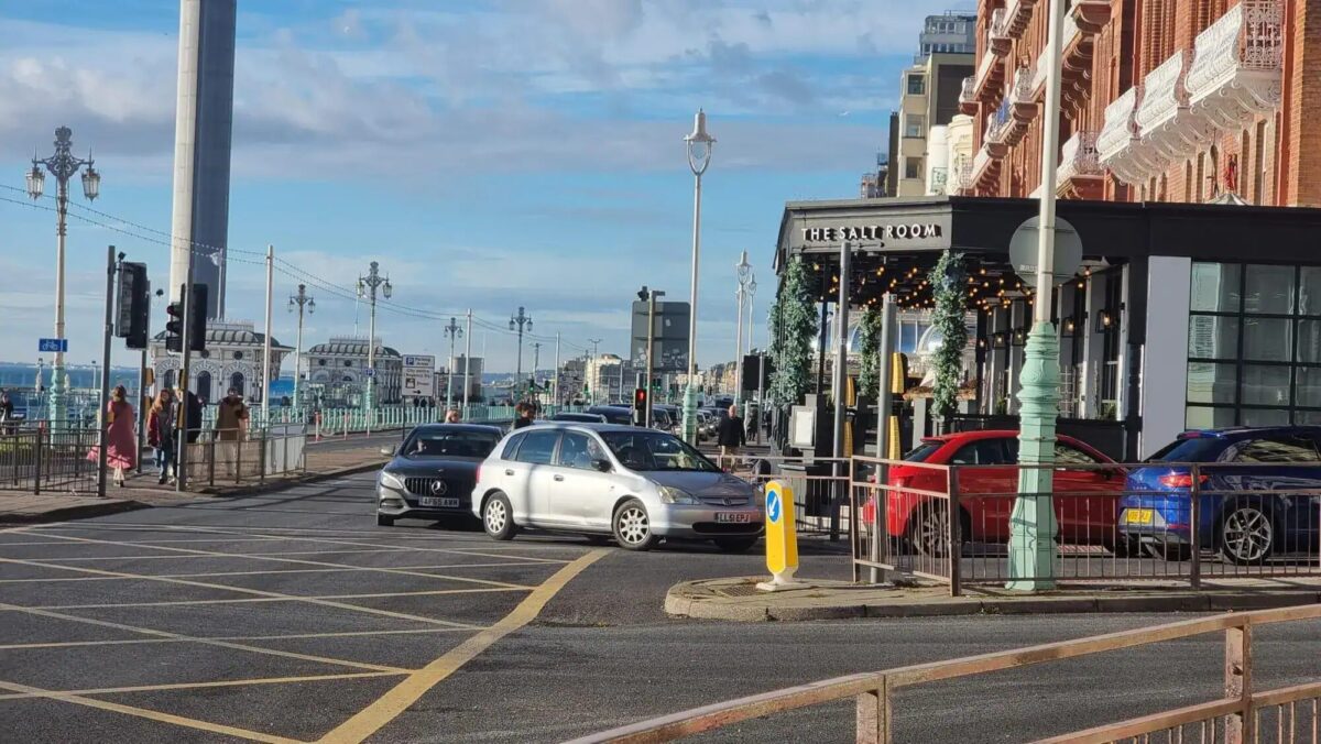 Travel – Churchill Square car parks full as Christmas shoppers flock to Brighton