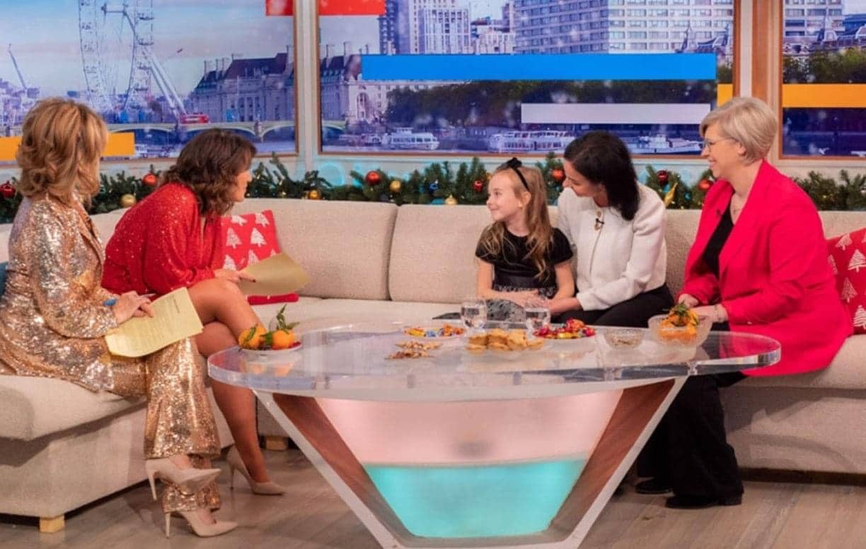 Susanna Reid Is Reunited With Eight-year-old Amelia From Ukraine