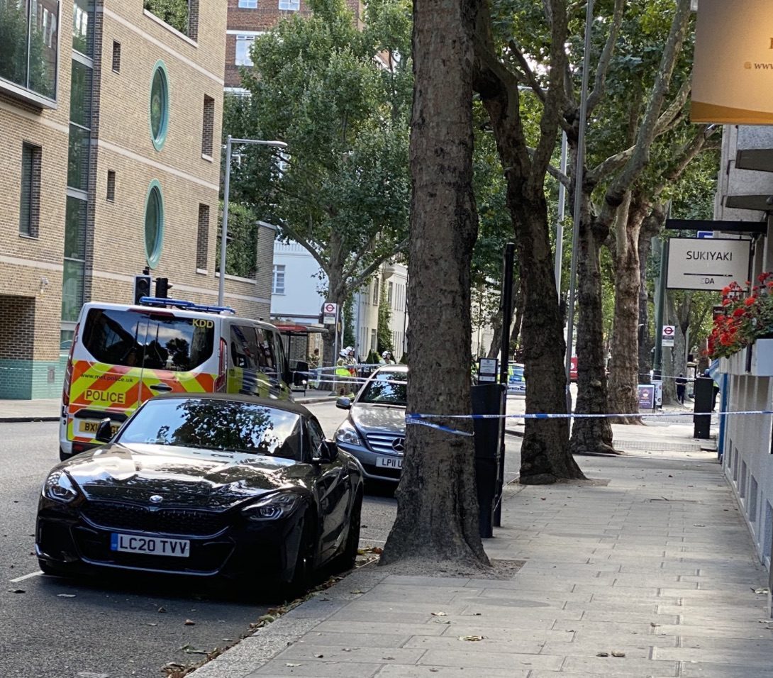 Solane Avenue In  Lockdown After  Distressed Person Wanting To Jump From Building