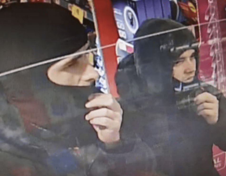 Police Have Released A Cctv Image Of Two People That Officers Would Like To Speak With In Connection With A Number Of Thefts From Motor Vehicles In The Clanfield Area