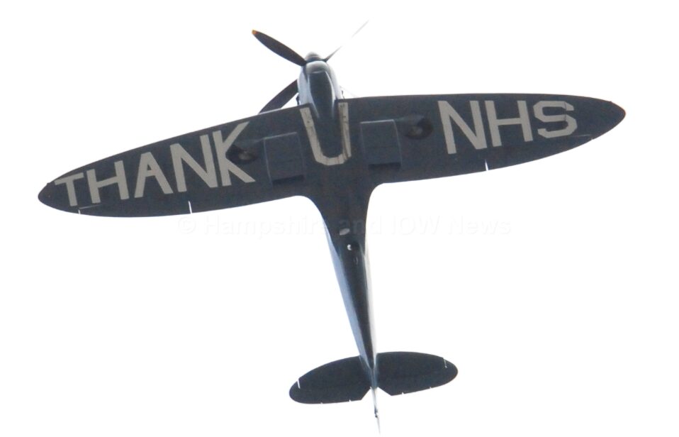 Eyes To The Skies This Weekend As The Thank Nhs Spitfire Passes Over The South And The West Country