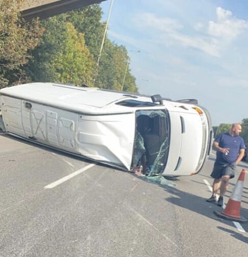 Driver Makes Off From Collision Leaving An 8 Mile Traffic Jam On The A2 In Kent