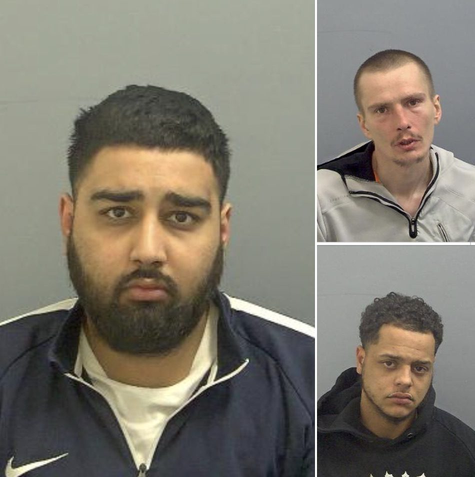 Three Men Have Been Jailed For A Total Of 15 Years For A Drug Dealing Conspiracy After Police Cracked Down On A County Lines Gang Running From Bedford Into Cambridge