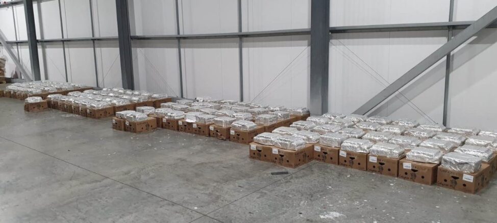 The Operation Has Prevented A Large Amount Of Cocaine From Making It On To Our Streets, It's Estimate That Once Adulterated And Sold It Could Have Had A Street Value Of Up To £100 Million
