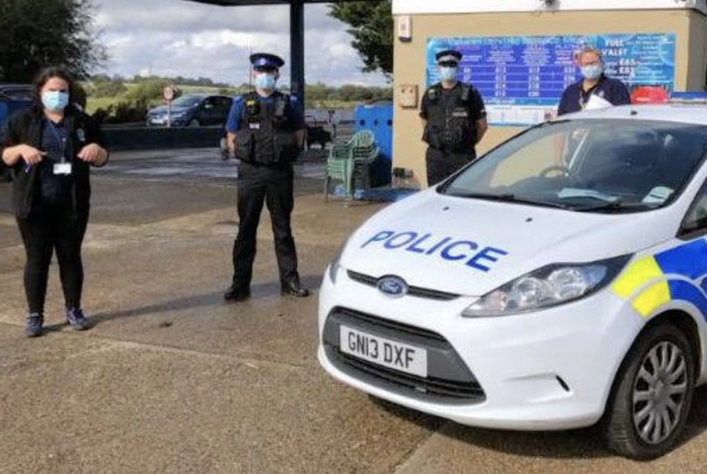 Around 50 People Were Spoken To At Various Locations And Given Guidance Around Issues Of Modern Slavery And Workers' Rights