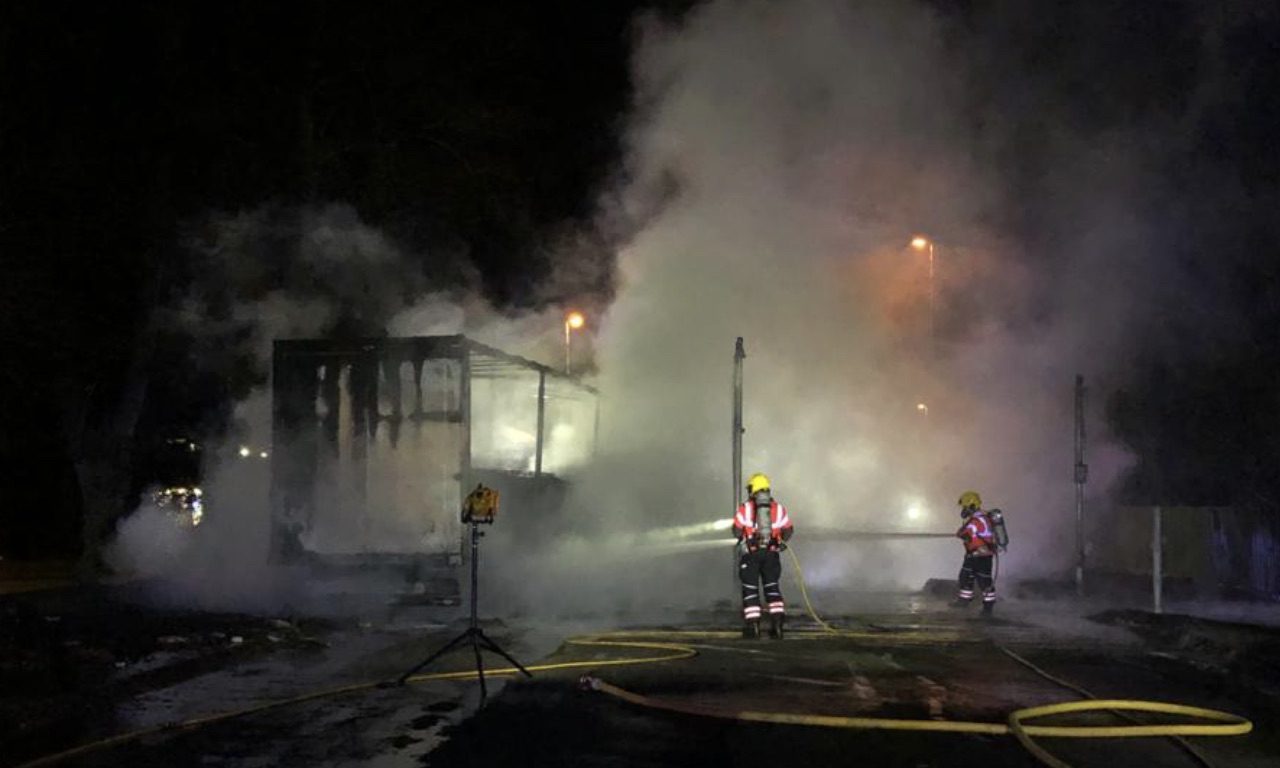 More Than 20 Firefighters, Including Crews From Huntingdon, Papworth, Gamlingay, Cambridge And Ramsey, Including The Water Carrier, Attended The Incident