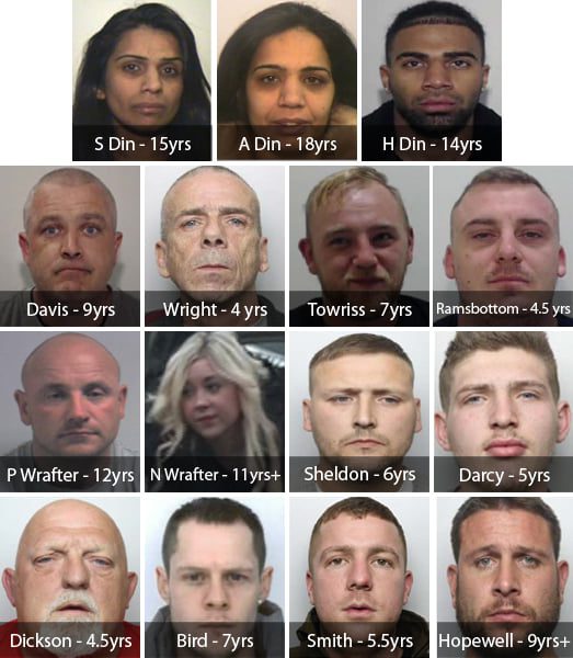 Group Jailed For Roles In Drugs Conspiracy Worth Millions