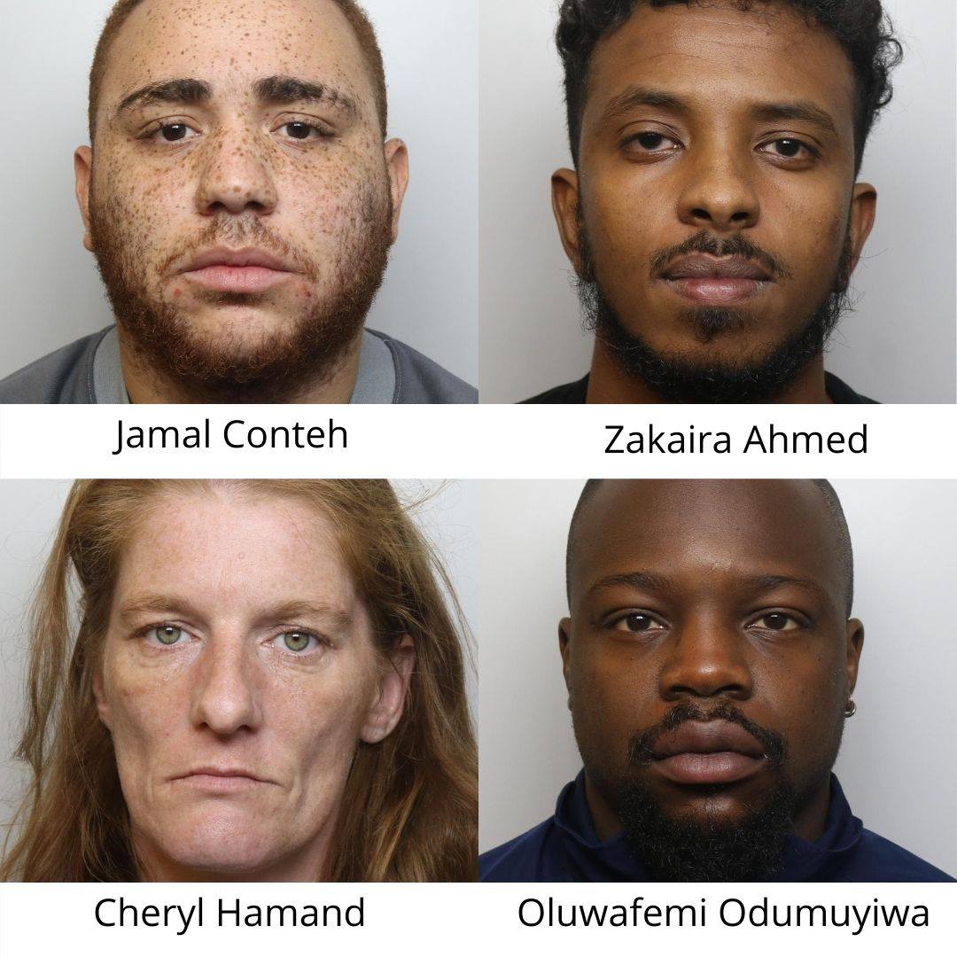 A county lines gang responsible for supplying crack cocaine and heroin from Liverpool to Macclesfield have been jailed for a combined tot…