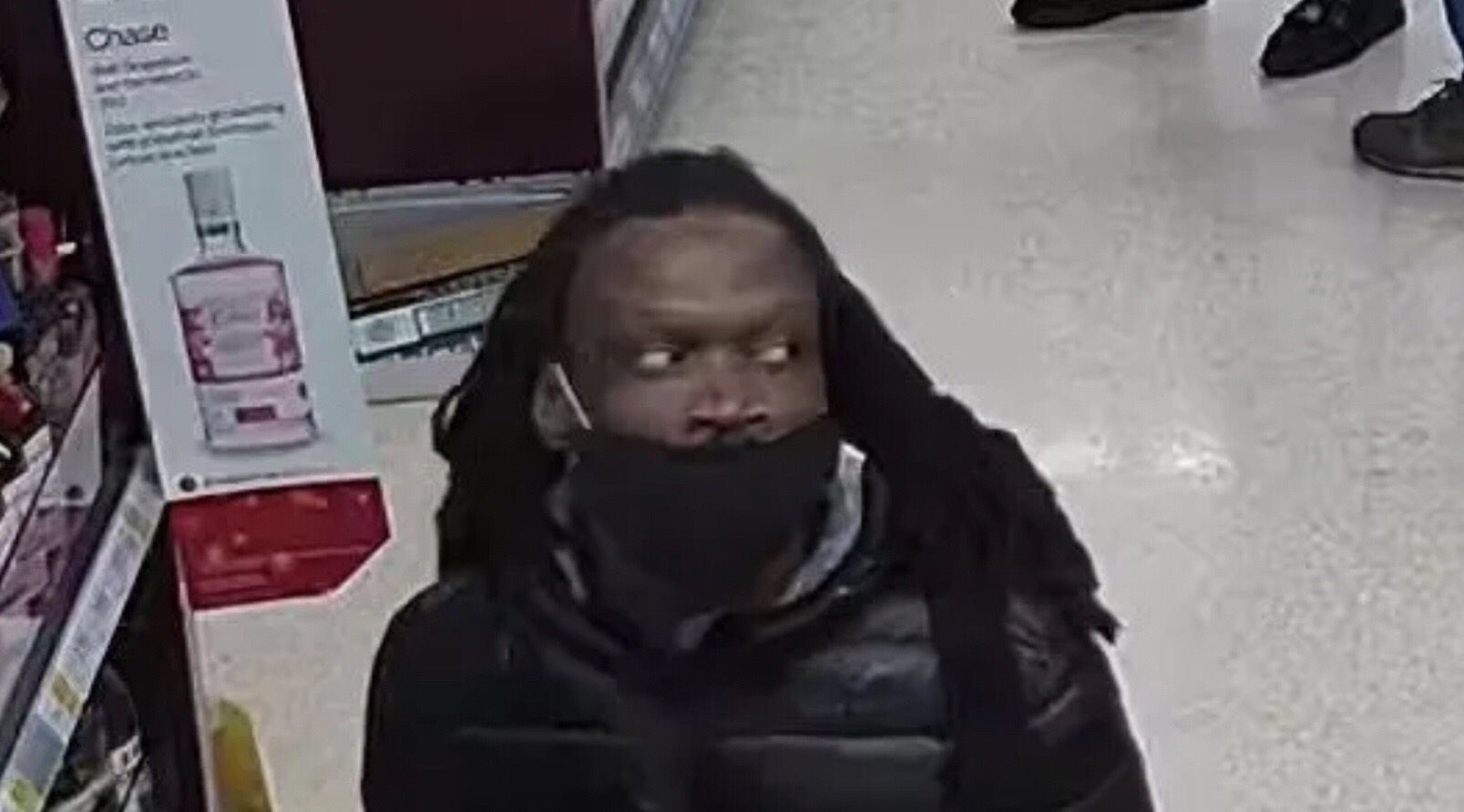 Detectives Have Issued A Cctv Image And Are Appealing For Help In Tracing A Man After He Assaulted Members Of Staff In A Supermarket