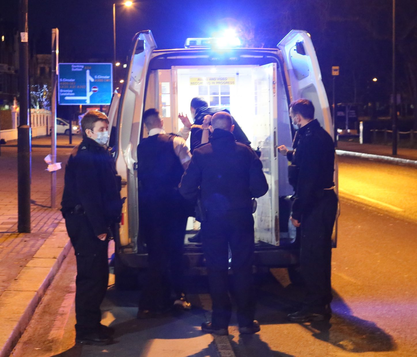 Two Police Officers Hospitalised After Being Attacked With Chemical Substance In South London Whilst Answering A 999 Call