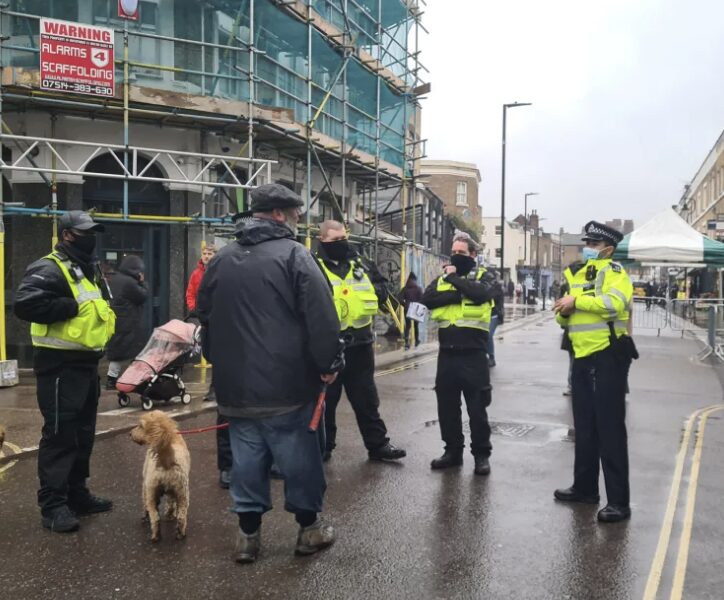 Officers Issue Fines Worth £39,000 After Weekend Of Covid Enforcement In Hackney And Tower Hamlets
