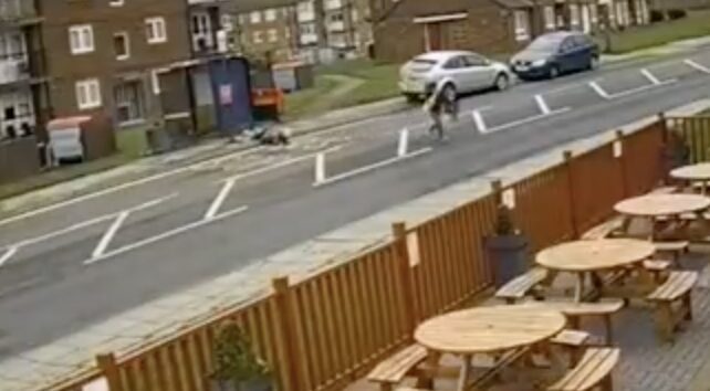 Police Have Released Cctv Footage Of The Moment An Elderly Pensioner Is Assaulted And Robbed As She Waits At A Bus Stop In Rotherham