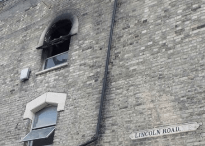 Firefighters Tackled A Fire At A Shop With Flats Above On High Road In East Finchley