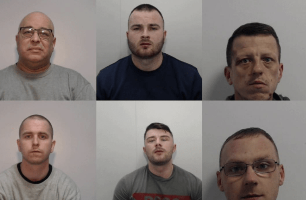 An Organised Crime Group Who Were Found To Be In Possession Of Guns That Were Converted To Become Lethal Weapons Have Been Jailed For A Total Of 98 Years