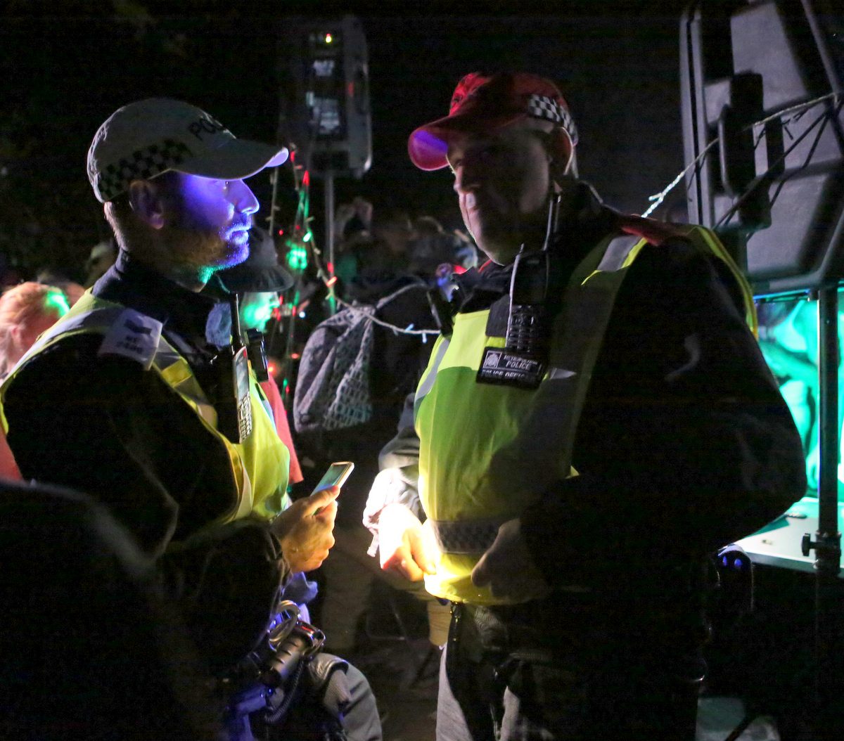 A Group Of 20 People Who Attended An Illegal Rave In A Railway Arch In Tower Hamlets Are Facing Fines Of £800 Each After Police Closed It Down