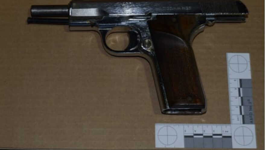 Two Loaded Pistols Have Been Recovered And A Man Arrested Following A Firearms Operation
