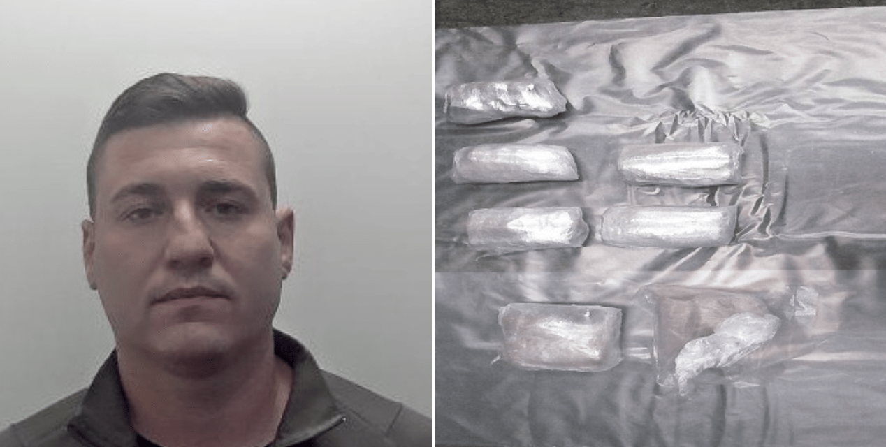 Austrian Who Brought Heroin Worth £250,000 Into The Uk Sentenced To Five Years In Prison