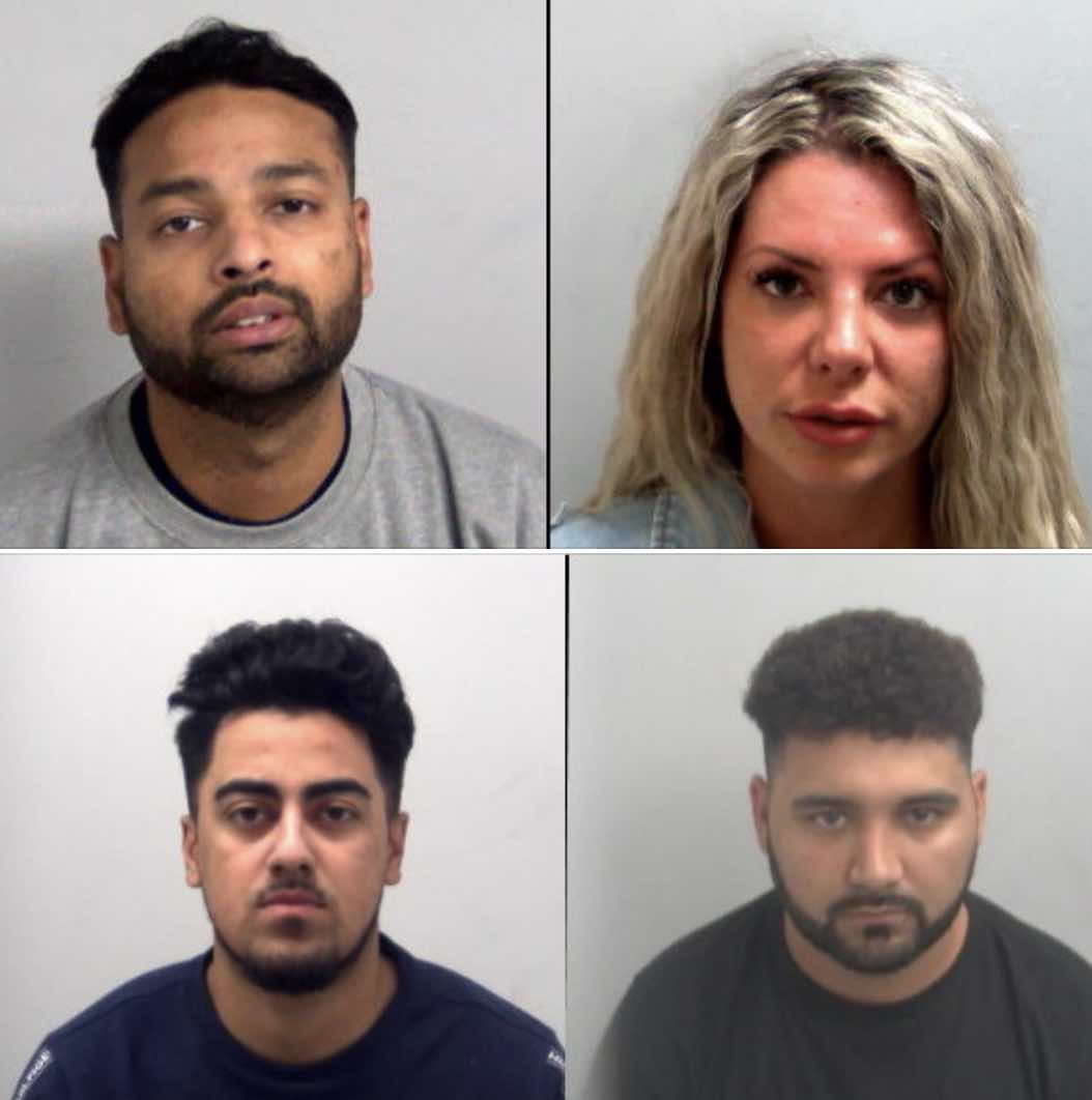 The ringleader of a multi-million pound drugs ring, his girlfriend and two associates have been jailed after officers dismantled an organ…