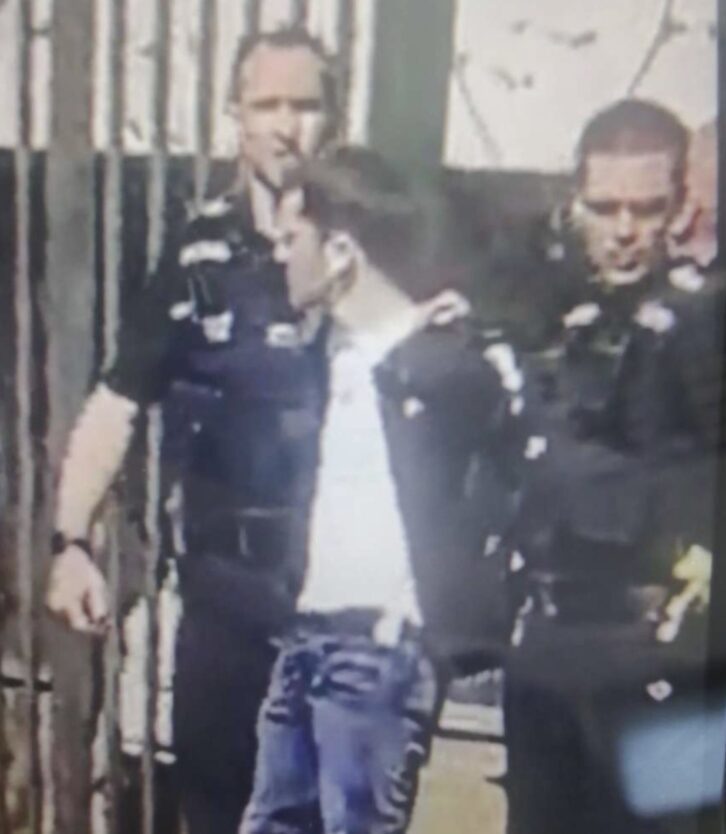 First Picture Of Man Arrested After Two Teachers Stabbed At Crawley College That Was Thrown Into Police Lockdown