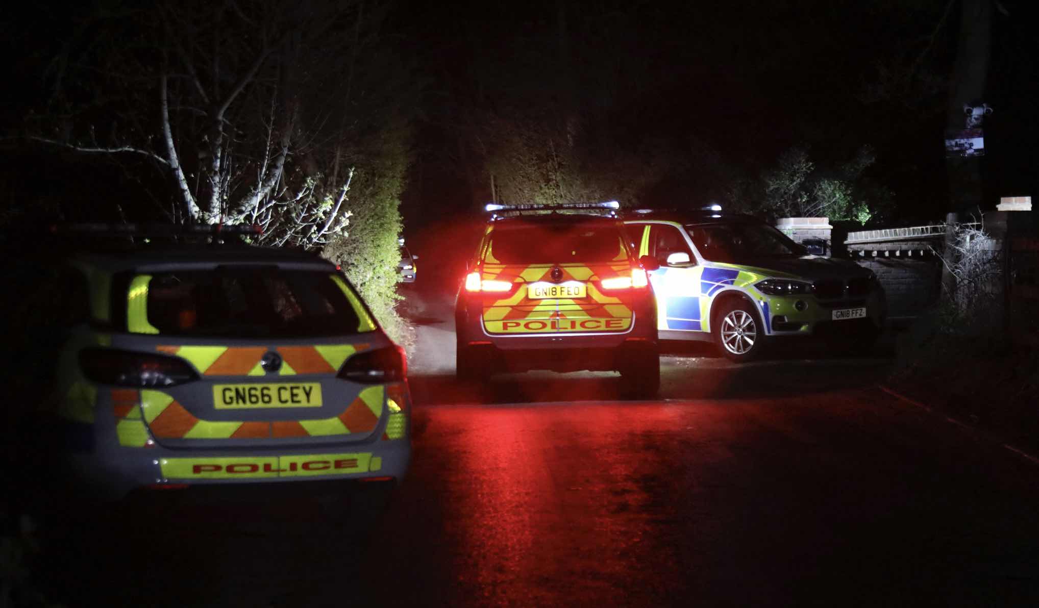 Knife wielding man arrested by armed Police after rooftop standoff in Kingswood near Maidstone