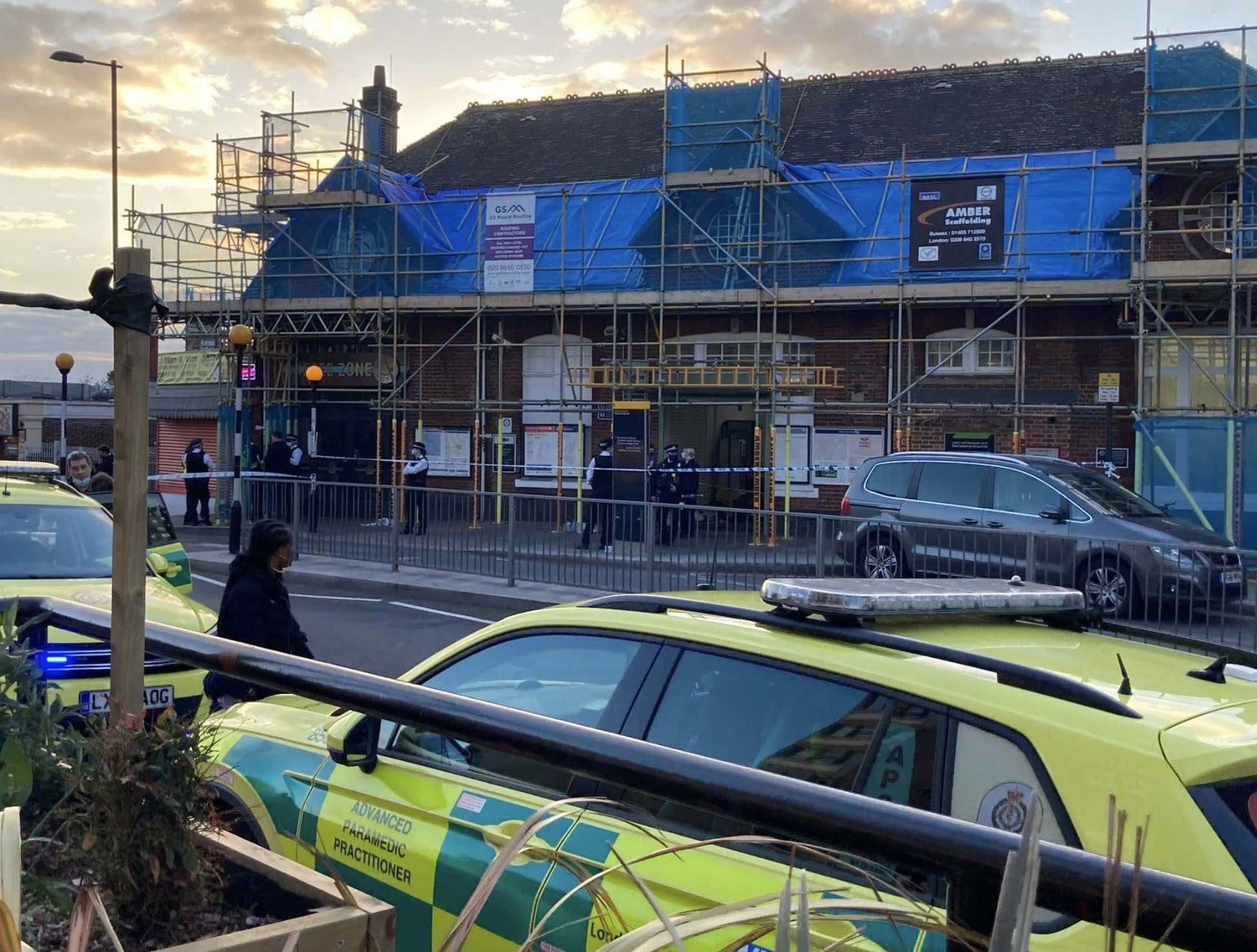 A 15-year-old Boy Was Taken To Hospital After Being Stabbed In The Ticket Hall At Thornton Heath Station Yesterday Evening