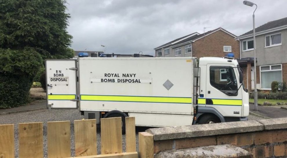 Emergency Servics  Are Currently On Scene At Havenstone Way, Swaythling, After A Piece Of Unexploded Ordnance Was Discovered