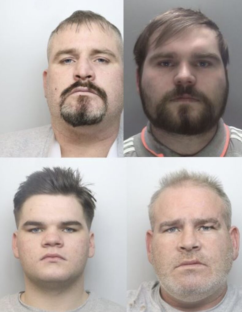 A man convicted of trying to kill a man and seriously injuring two others has been imprisoned for 22 years, with three others who took pa…