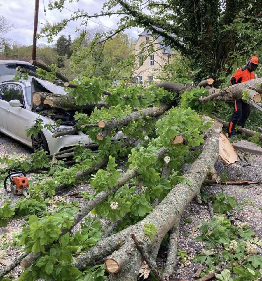 A Split Second Later, Things Could Have Been Very Different