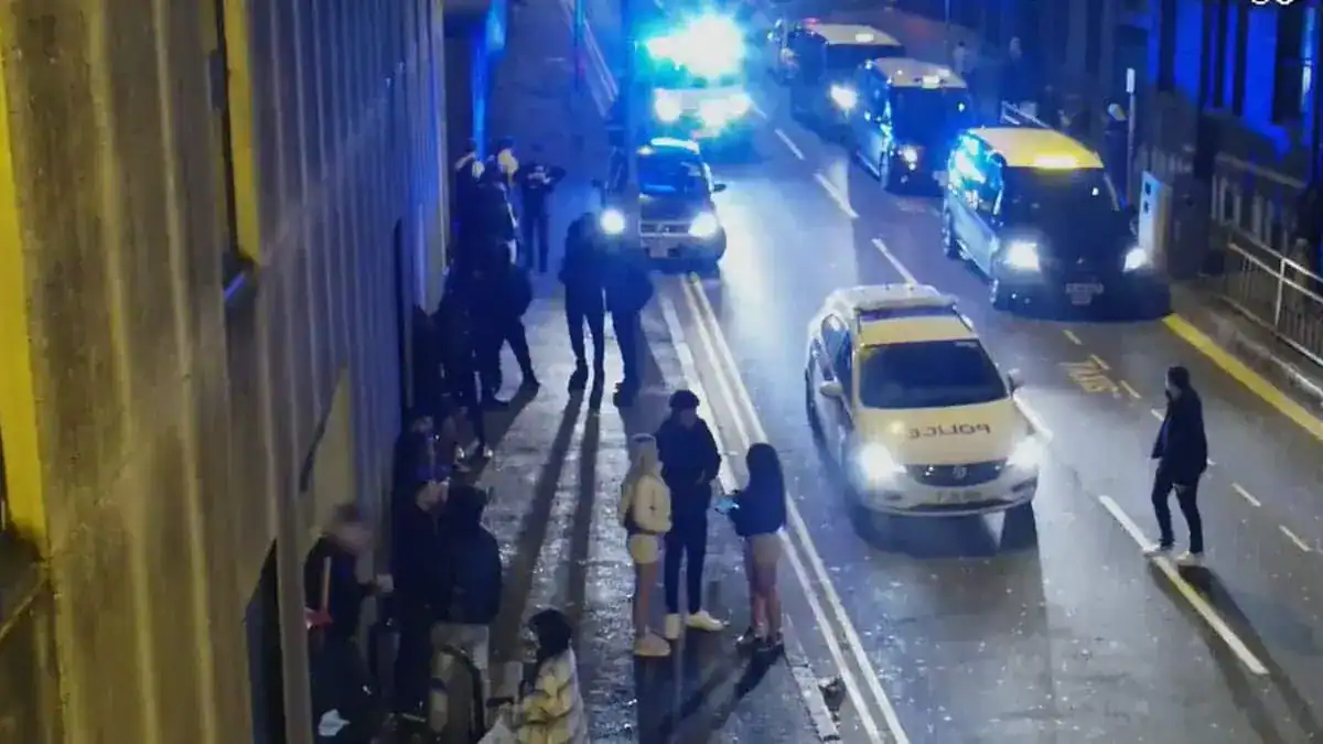 Six Men Arrested After Brutal Nottingham Nightclub Brawl with Police Assaulted