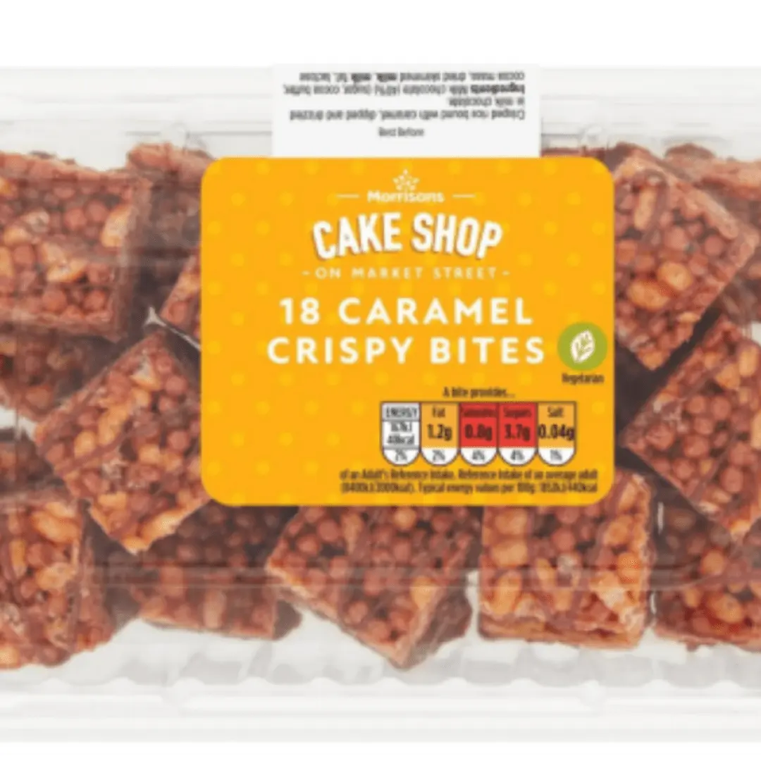 Morrisons Issues Recall For Morrisons Market Street 18 Caramel Crispy Bites Due To Undeclared Egg Allergen