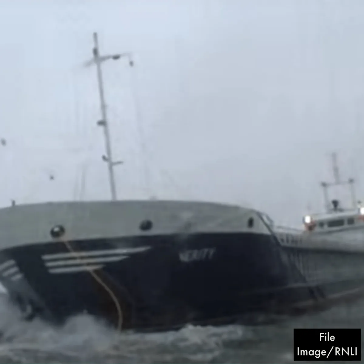 British cargo ship sinks in North Sea after collision with freight vessel Polesie