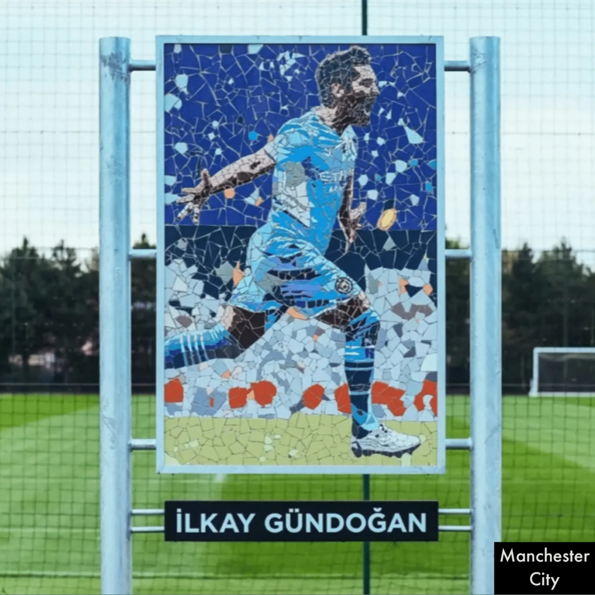 Manchester City Honours Legend Ilkay Gundogan With Pitch Dedication On 33rd Birthday