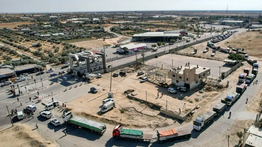 Second Convoy Of Humanitarian Aid Enters Gaza As Unrwa Mourns Loss Of Staff