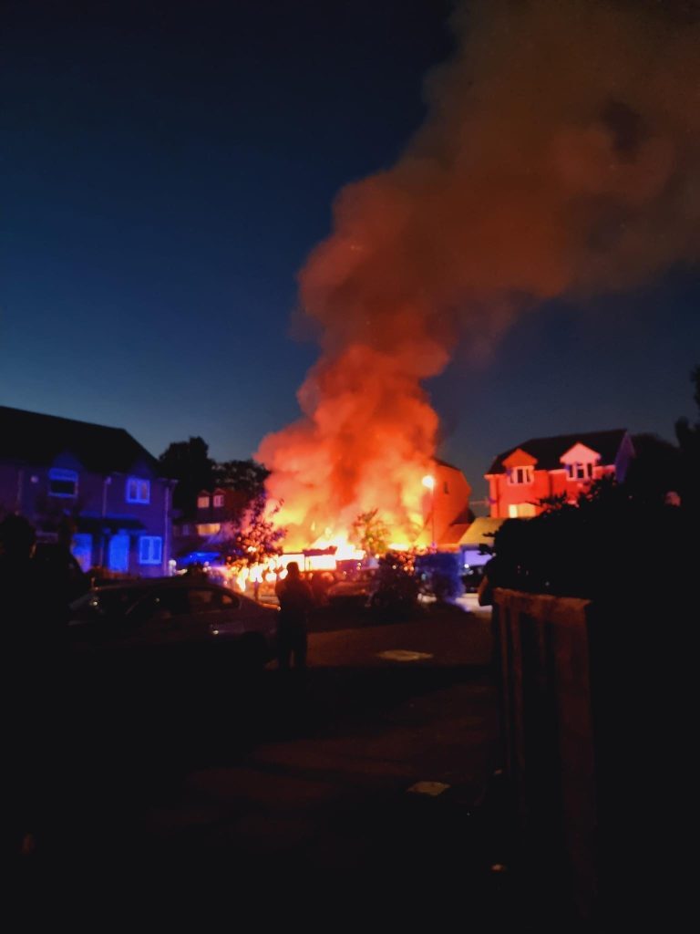 Firefighters Respond Swiftly To Blaze In Thamesmead, Saving Lives And Property