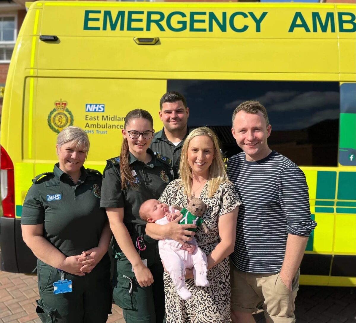 Dramatic Home Birth in Northamptonshire: Paramedics Save Baby Imogen from Shoulder Dystocia as Dad Misses Arrival
