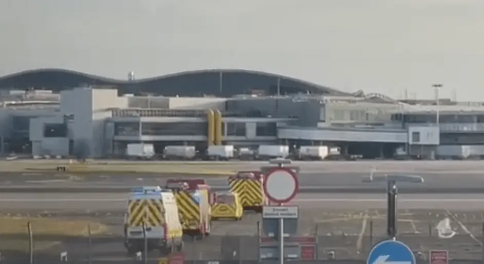Ongoing Incident Unfolds At London Heathrow Airport