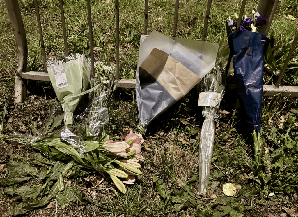 Flowers And Tributes Left At Fatal Crash Scene In West Malling As Community Grieves Loss Of Rider Named Scott