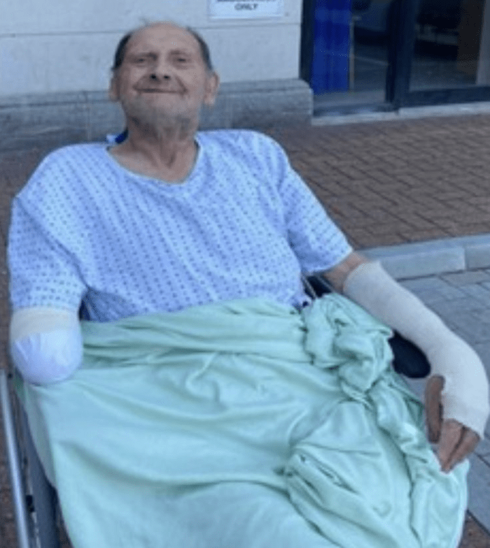 A Pensioner Who Was Brutally Attacked By Two Dogs Has Praised The Emergency Services Who Helped To Save His Life