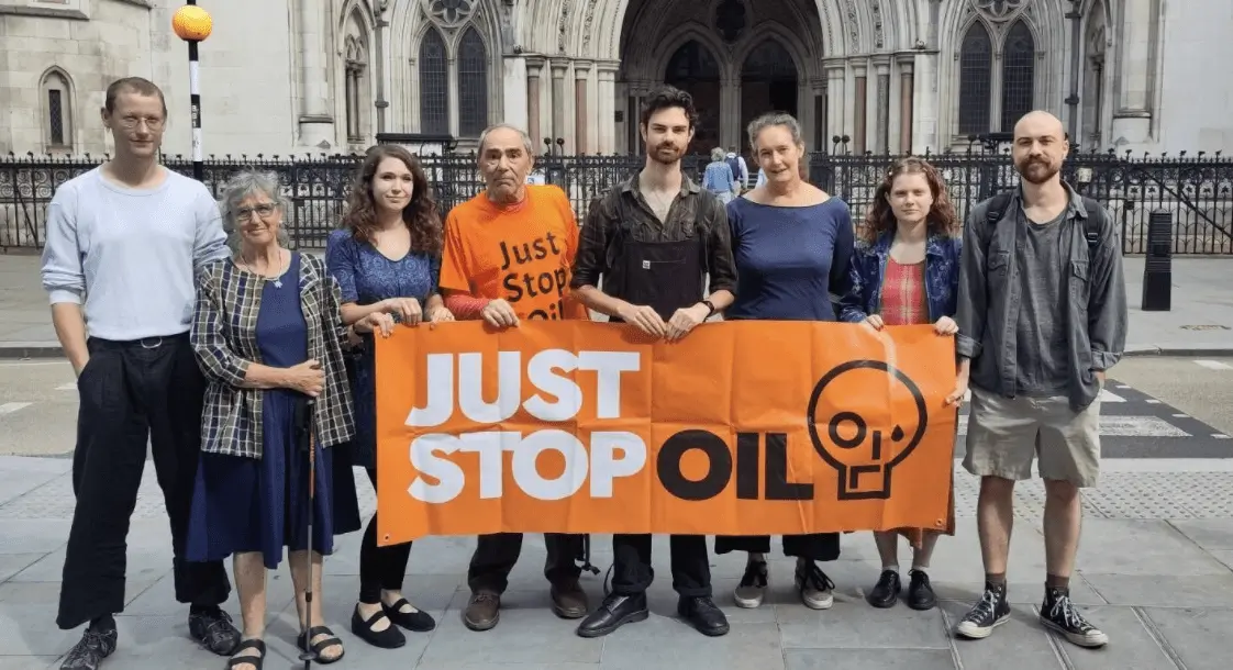 Just Stop Oil Activists in High Court Over M25 Gantry Climb Injunction Breach
