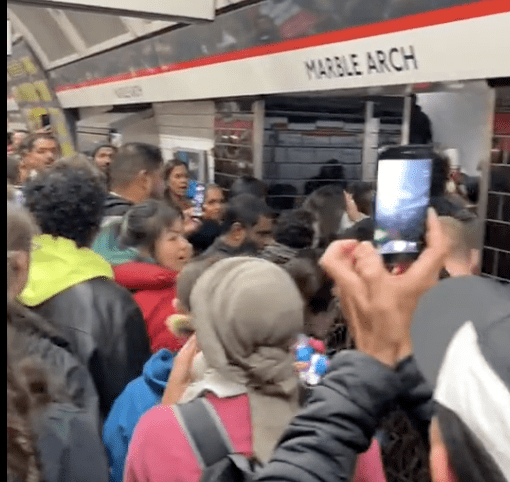 Tube Driver Suspended Over Pro-palestinian Chant During London Underground Protest
