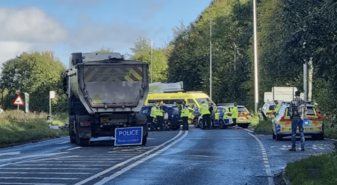 Serious A38 Crash Near Bristol Airport Leaves One Critically Injured – Police Arrest Three, Seek Dash-Cam Footage