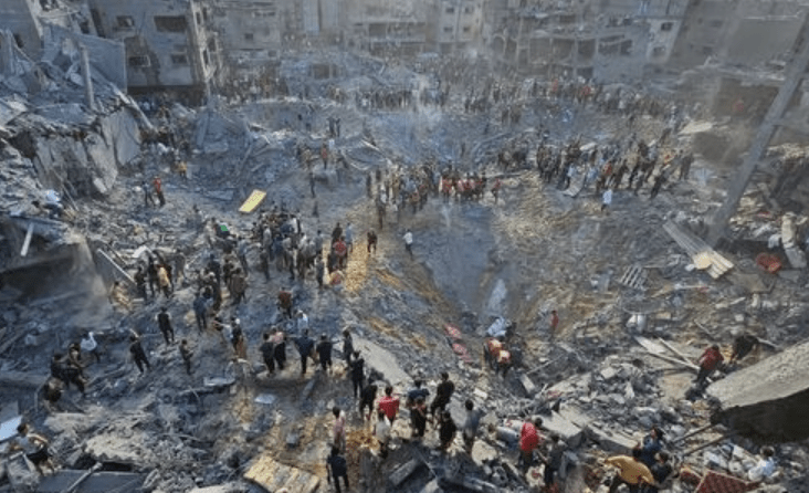 Devastation Strikes Jabalia Refugee Camp In Gaza