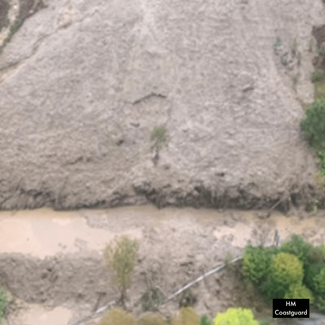 Airlift Operation Rescues Stranded Drivers Amid Landslide Chaos In Scotland