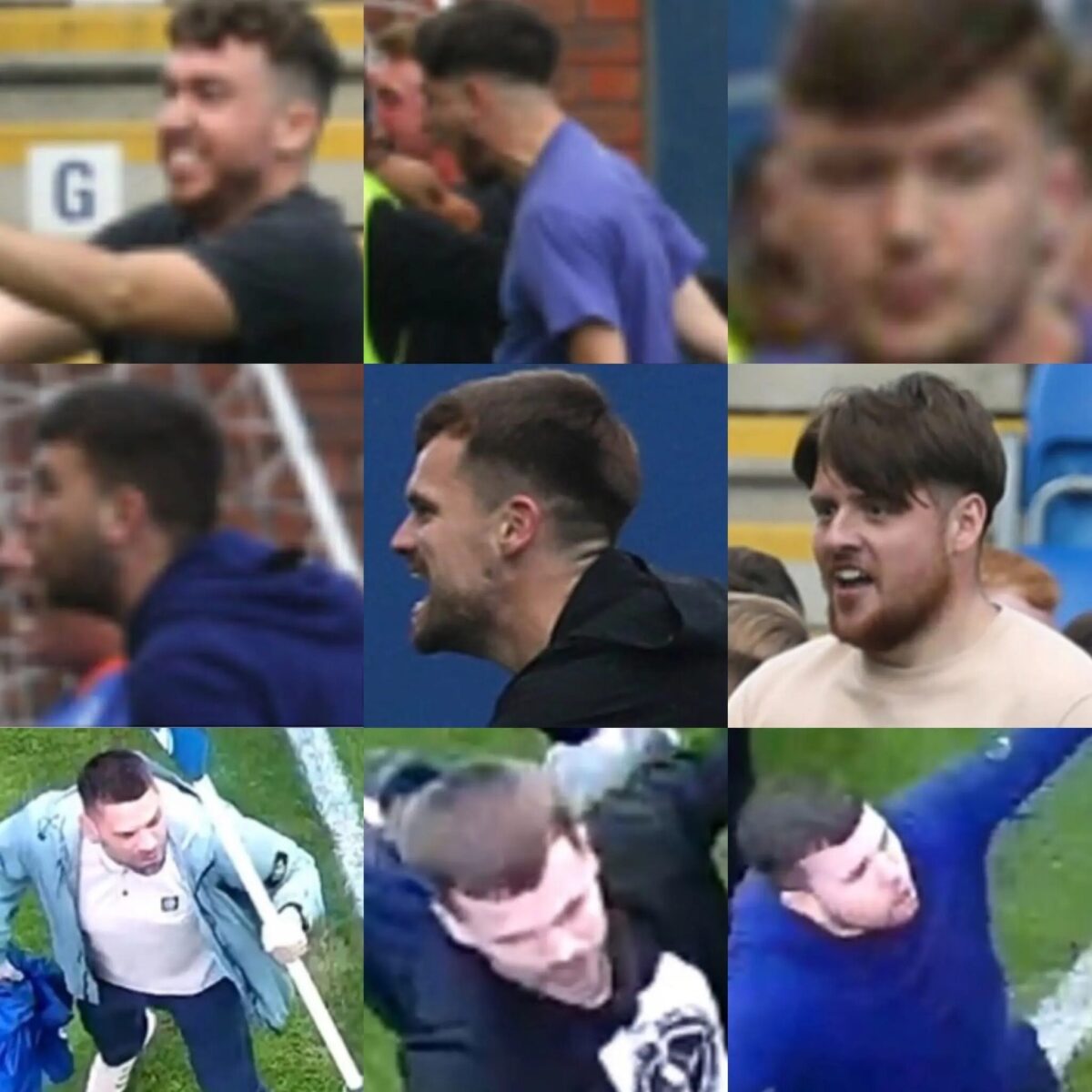 Chaos at Chesterfield FC: Police Release Images as Hunt for Pitch Invaders Intensifies
