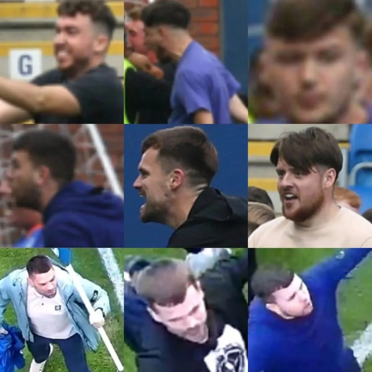Chaos at Chesterfield FC: Police Release Images as Hunt for Pitch Invaders Intensifies