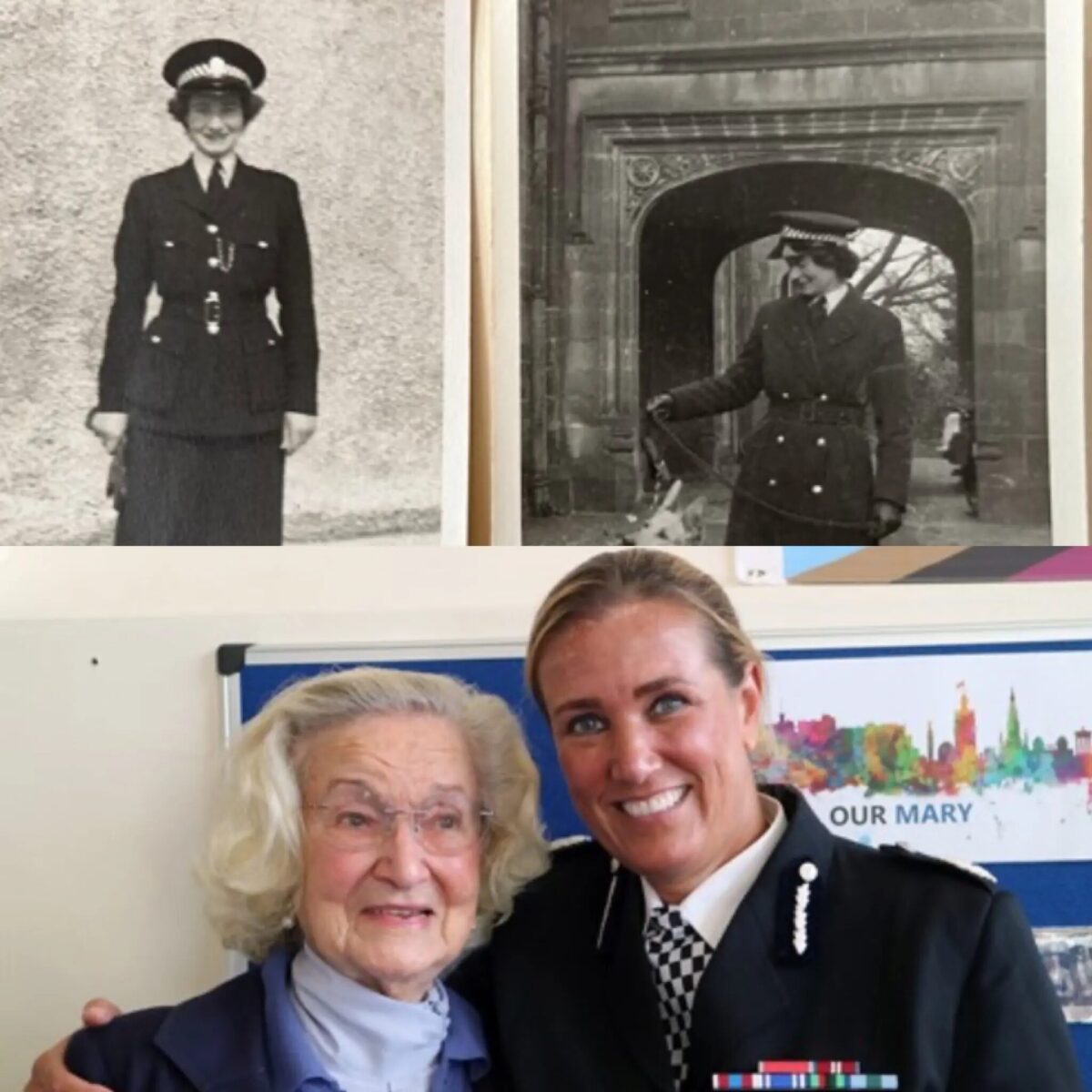 Edinburgh’s First Female Police Driver Mary d’Arcy Kincaid Celebrates 70 Years of Breaking Barriers and Inspiring Women