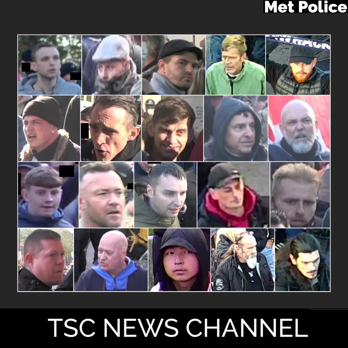 Police Appeals For Public’s Assistance In Identifying 20 Men Involved In Counter-protest